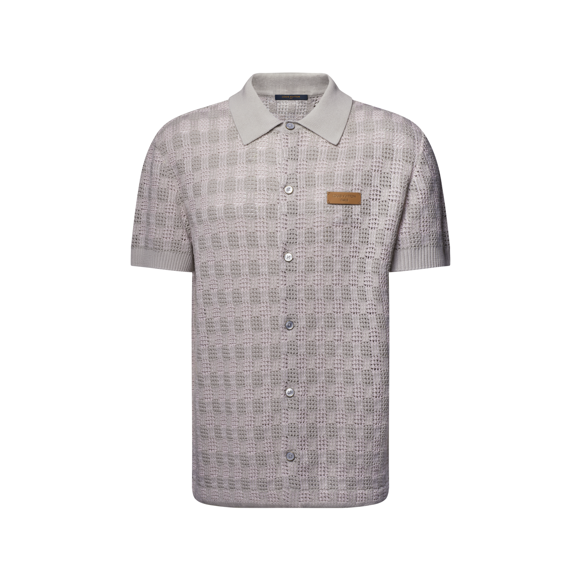 Tweedy Jacquard Short-Sleeved Shirt - Ready-to-Wear | LOUIS VUITTON